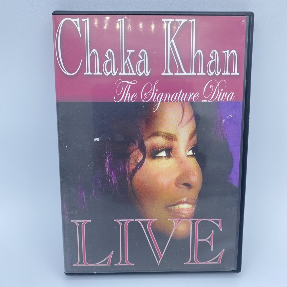 The Signature Diva - DVD By Chaka Khan At The Roxy Theatre‎ 1981 Region Free